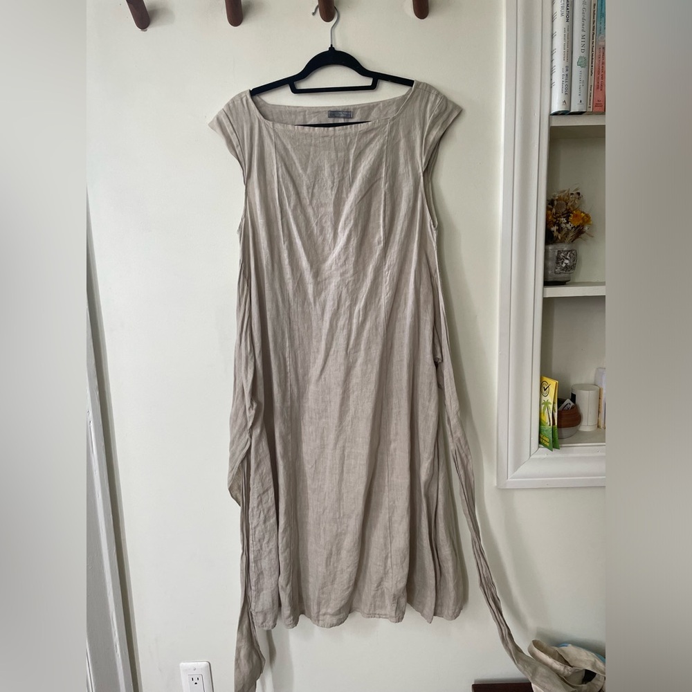 Italian made linen dress size L